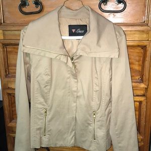 Tan Guess jacket